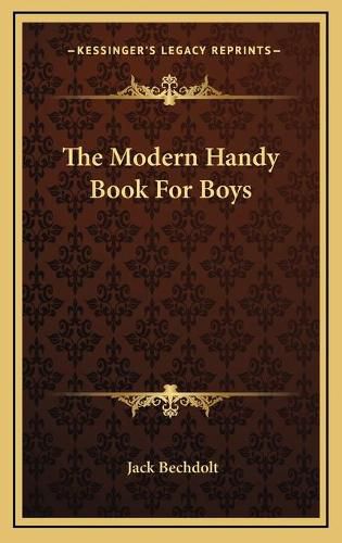 Cover image for The Modern Handy Book for Boys