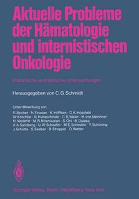 Cover image for Aktuelle Probleme der Hamatologie und Internistischen Onkologie