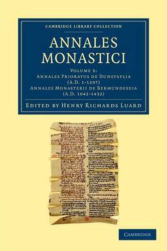 Cover image for Annales Monastici