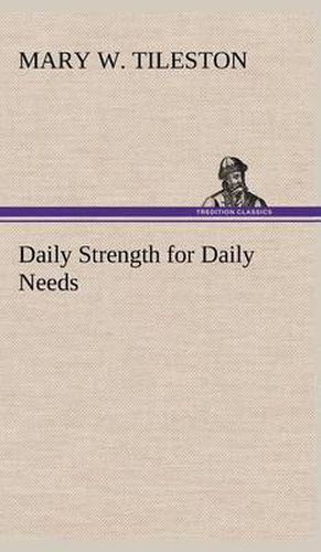 Cover image for Daily Strength for Daily Needs