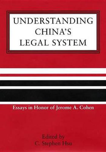 Cover image for Understanding China's Legal System