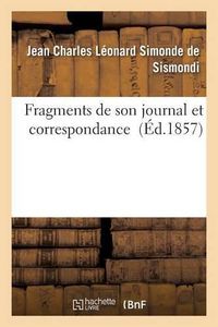 Cover image for Fragments de Son Journal Et Correspondance