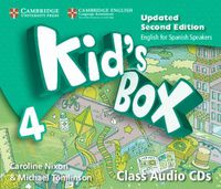 Cover image for Kid's Box Level 4 Class Audio CDs (4) Updated English for Spanish Speakers