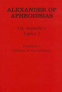 Cover image for On Aristotle's  Topics 1