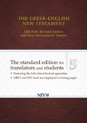 Cover image for The Greek-English New Testament: UBS 5th Revised Edition and NIV