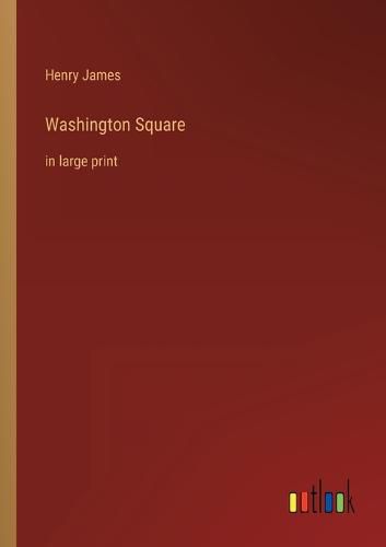 Cover image for Washington Square