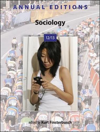 Cover image for Annual Editions: Sociology 12/13