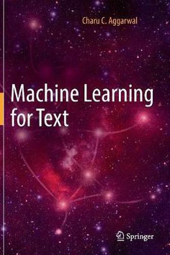 Cover image for Machine Learning for Text