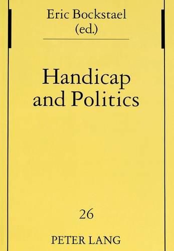 Cover image for Handicap and Politics