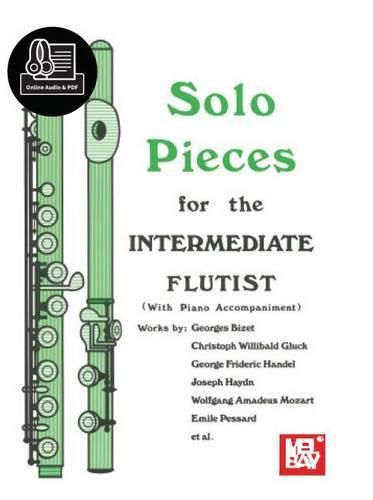 Cover image for Solo Pieces For The Intermediate Flutist Book: With Online Audio