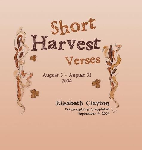 Cover image for Short Harvest