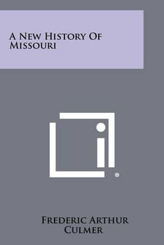 Cover image for A New History of Missouri