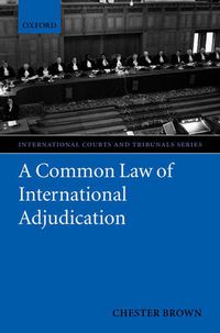 Cover image for A Common Law of International Adjudication