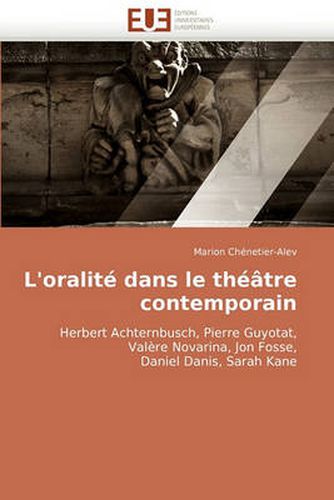 Cover image for L'Oralite Dans Le Theatre Contemporain