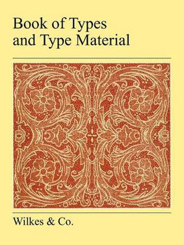 Cover image for Book Of Types And Type Material