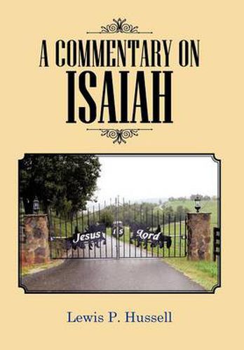 Cover image for A Commentary on Isaiah