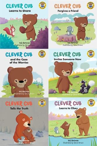 Cover image for CLEVER CUB BUILDS GOOD CHARACT