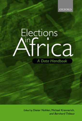 Cover image for Elections in Africa: A Data Handbook