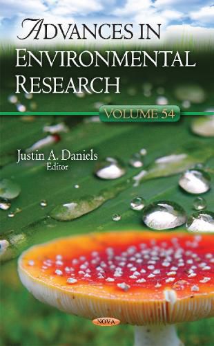 Cover image for Advances in Environmental Research: Volume 54