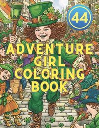 Cover image for 44 Coloring Journeys with Courageous Girls