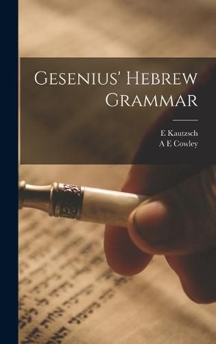 Cover image for Gesenius' Hebrew Grammar