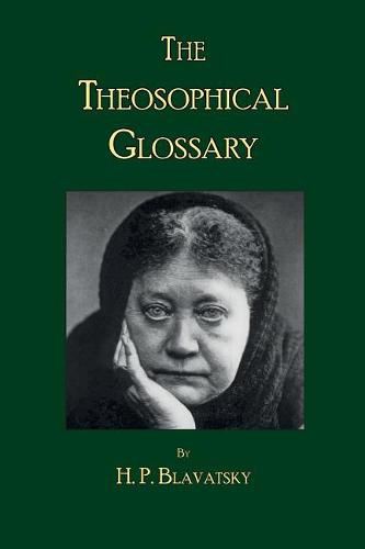 Cover image for The Theosophical Glossary