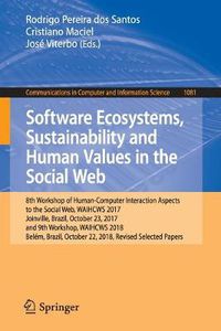 Cover image for Software Ecosystems, Sustainability and Human Values in the Social Web