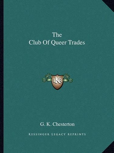 Cover image for The Club of Queer Trades