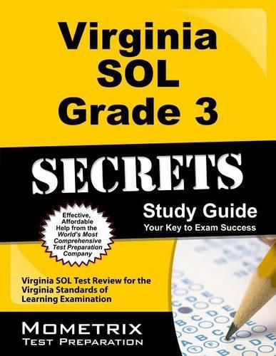 Cover image for Virginia Sol Grade 3 Secrets Study Guide: Virginia Sol Test Review for the Virginia Standards of Learning Examination