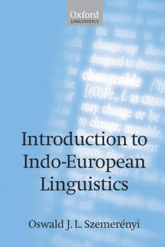 Cover image for Introduction to Indo-European Linguistics: Translated from Einfuhrung in die vergleichende Sprachwissenschaft 4th edition, 1991, with additional notes and references