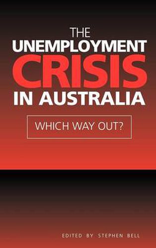 The Unemployment Crisis in Australia: Which Way Out?