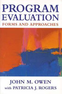 Cover image for Program Evaluation: Forms and Approaches