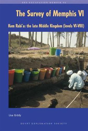 Cover image for The Survey of Memphis VI: Kom Rabia: The Late Middle Kingdom (Levels VI-VIII)