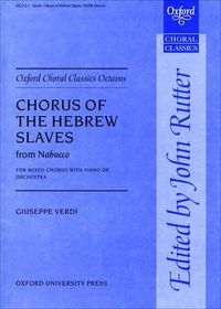 Cover image for Chorus of the Hebrew Slaves from Nabucco