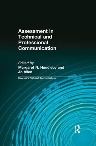Cover image for Assessment in Technical and Professional Communication