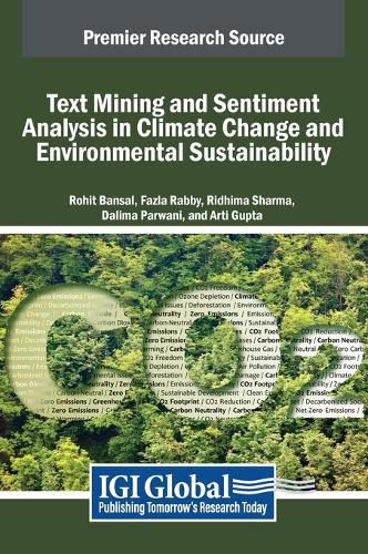 Cover image for Text Mining and Sentiment Analysis in Climate Change and Environmental Sustainability