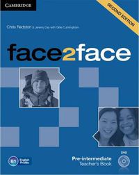 Cover image for face2face Pre-intermediate Teacher's Book with DVD