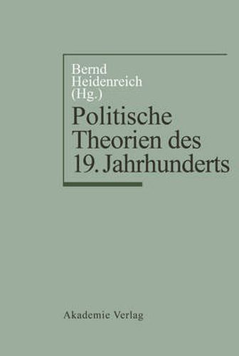 Cover image for Politische Theorien Des 19. Jahrhunderts