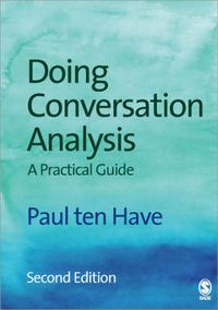 Cover image for Doing Conversation Analysis