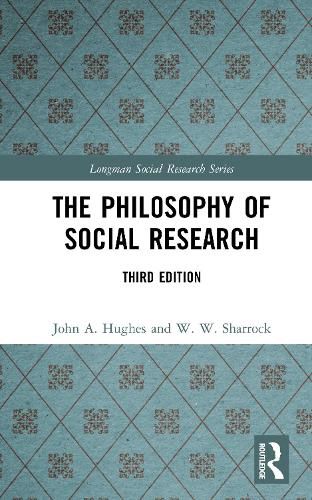 Cover image for The Philosophy of Social Research