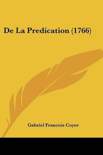 Cover image for de La Predication (1766)