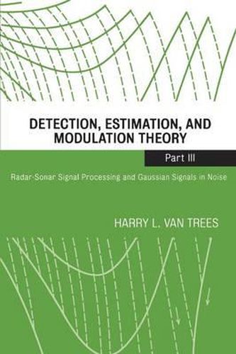 Cover image for Detection, Estimation and Modulation Theory