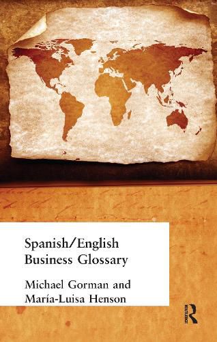 Cover image for Spanish/English Business Glossary