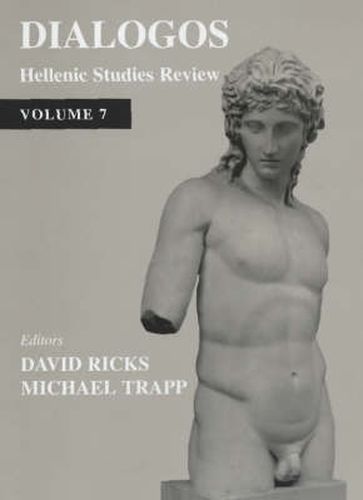 Cover image for Dialogos: Hellenic Studies Review