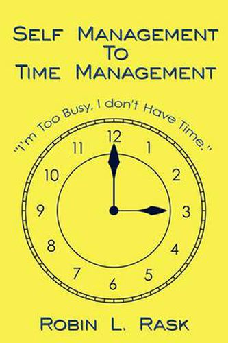 Cover image for Self Management to Time Management