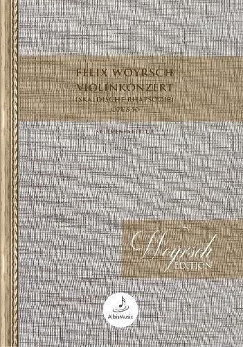 Cover image for Violinkonzert (Skaldische Rhapsodie) Studienpartitur