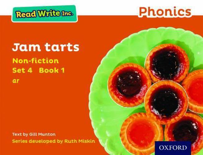 Cover image for Read Write Inc. Phonics: Orange Set 4 Non-fiction 1 Jam Tarts