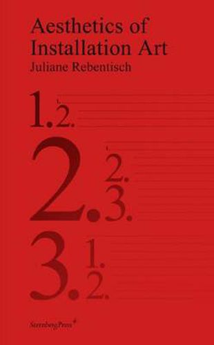 Cover image for Aesthetics of Installation Art