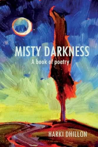 Cover image for Misty Darkness, a book of poetry.