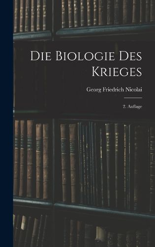 Cover image for Die Biologie des Krieges